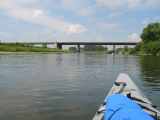 Autobahn-Br�cke A2/E314 quert die Maas
