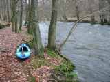 Das Wasser rauscht vorbei