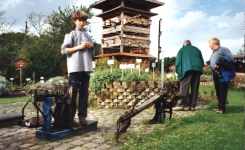 Jan-Claas im Naturschutzhof